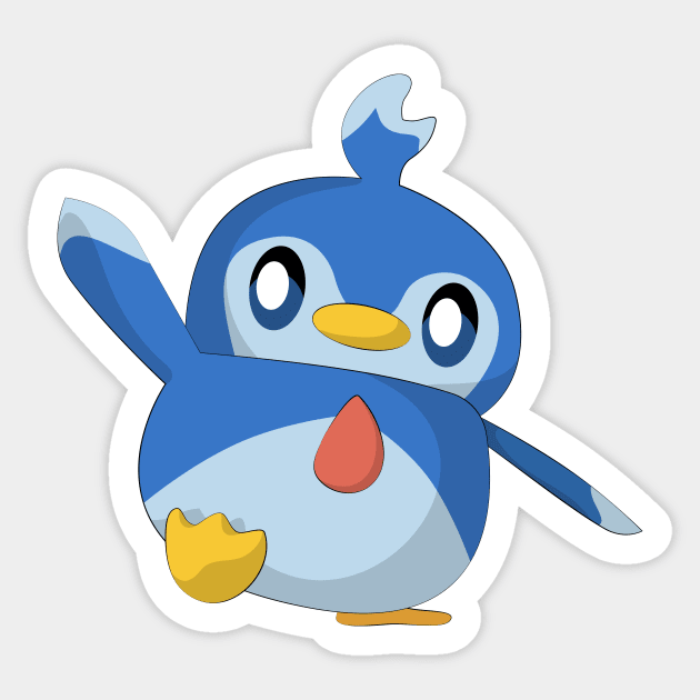 Happy waddles Sticker by GoonyGoat